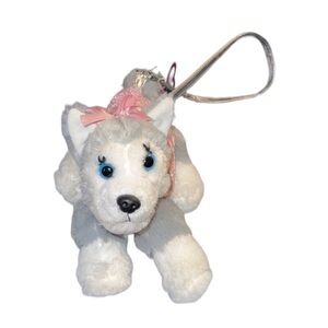 Husky purse. Grey and pink. NWT